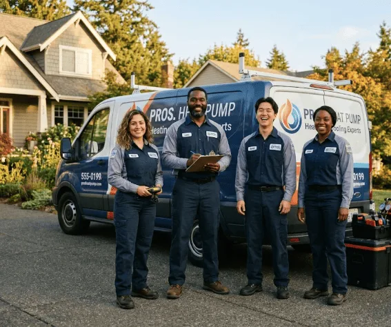 Heat Pump Installation company in Roebling, NJ